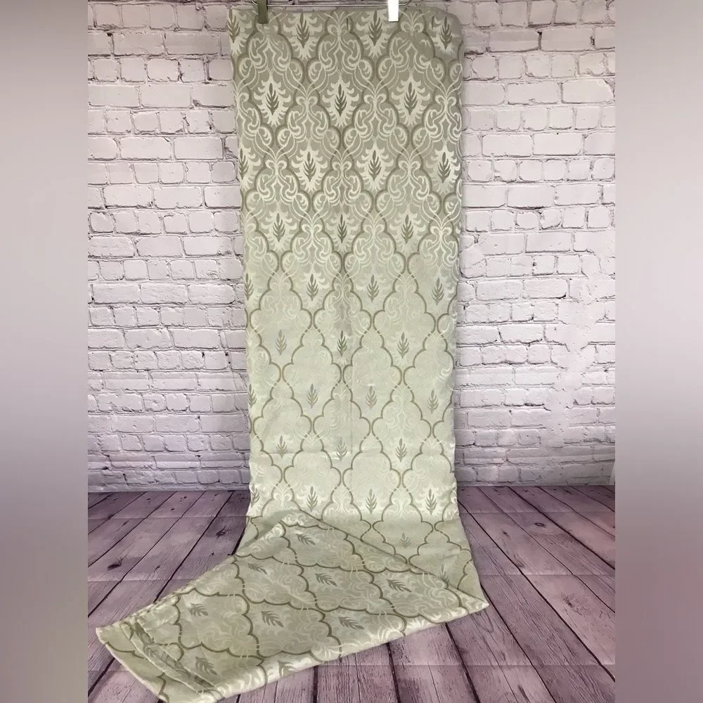 Bundle Target HOME 72” x 72” shower curtain cream Celery green Grandmillenial
